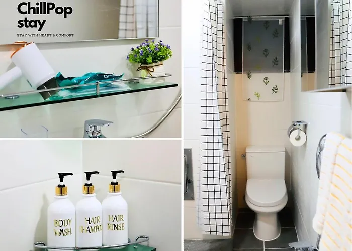 Chillpop Stay, Sinchon Station, 1f, 4ppl, 2br, Hongdae, Private 公寓